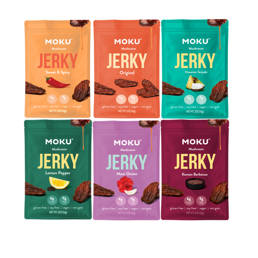 Mushroom Jerky Variety 6-Pack