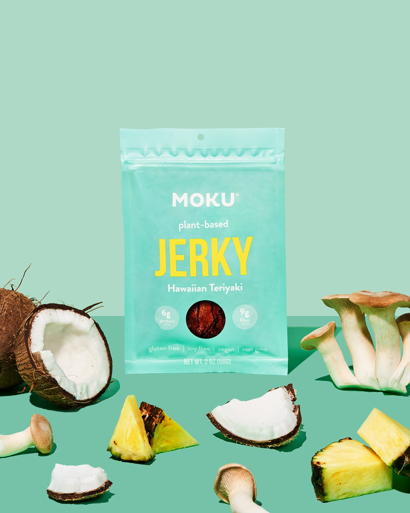 Hawaiian Teriyaki Mushroom Jerky